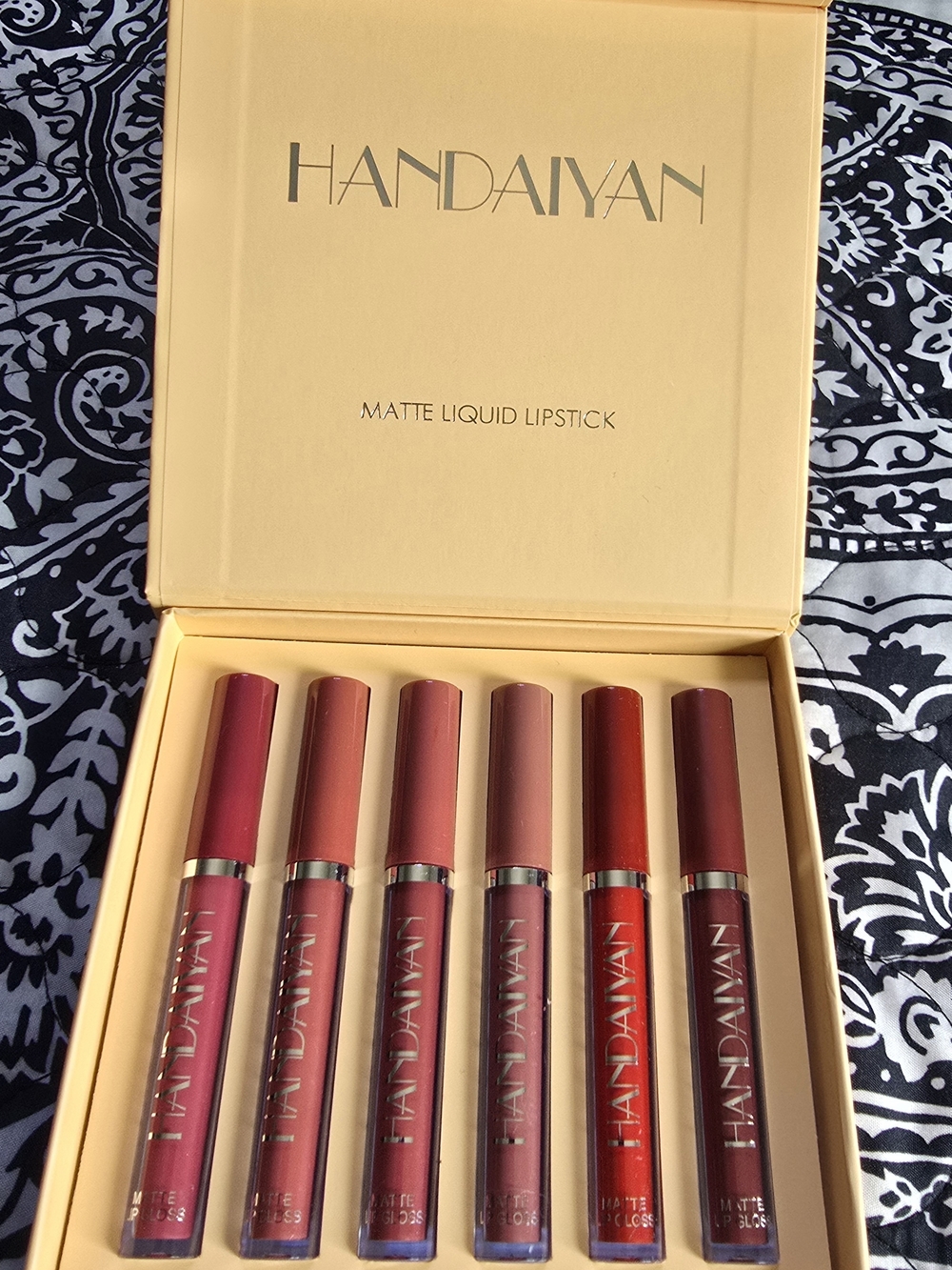 Women Matte Liquid Lipstick Set - Mixed Berry & Red Shades